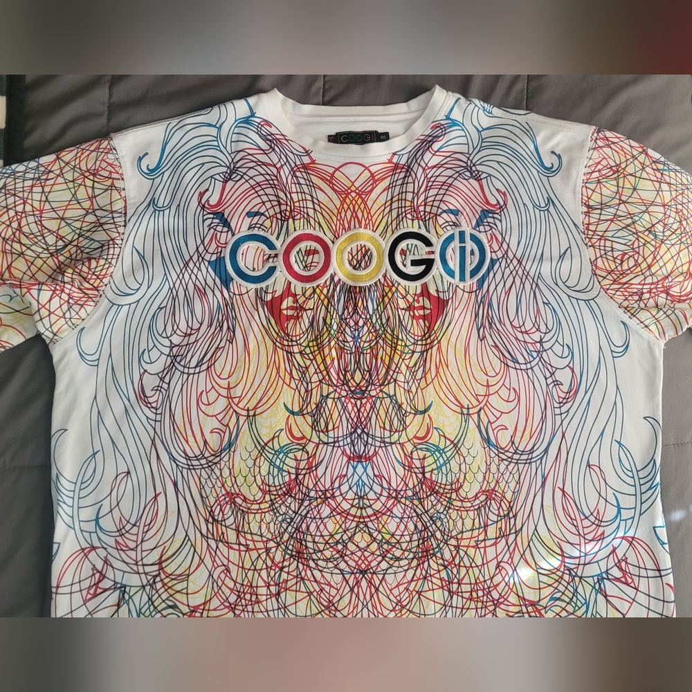 Stunning Coogi shirt. 4xl.